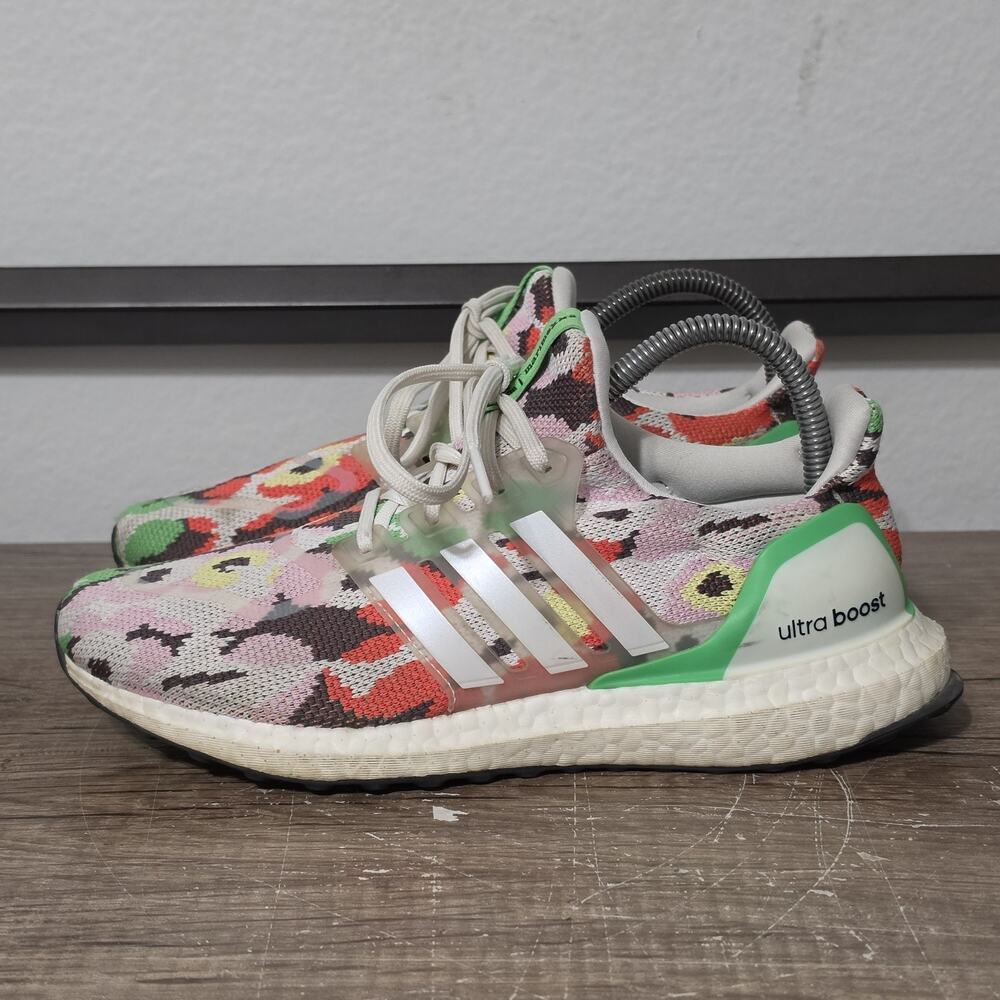 Adidas Ultraboost 4.0 X Marimekko Women's Running Shoes White Size 7 Multicolor